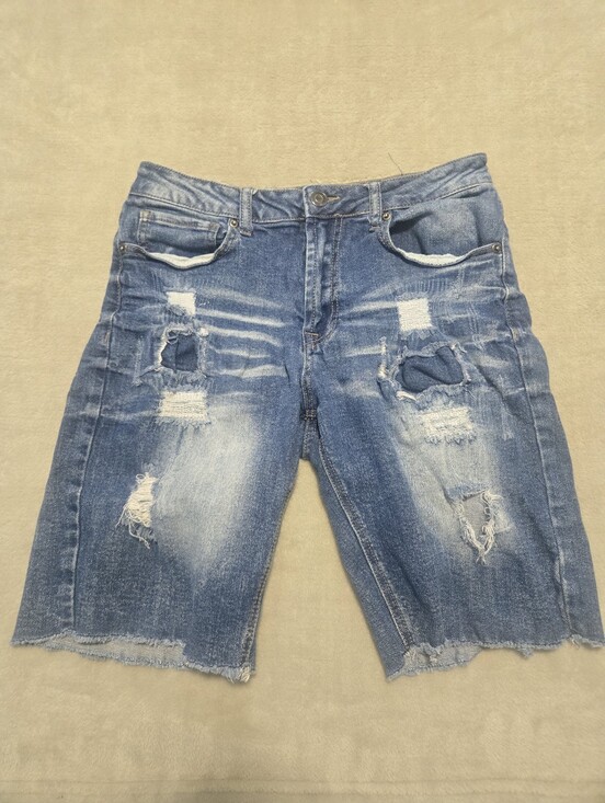 Carbon2Cobalt Other - Carbon 2 Kobalt Distressed Denim Jean Shorts Mens Size 30 Inseam 11"